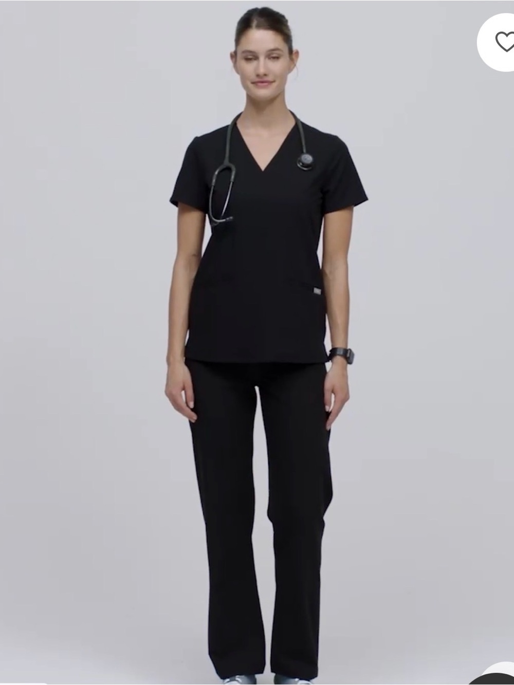 Figs Technical Collection Black Scrub Set